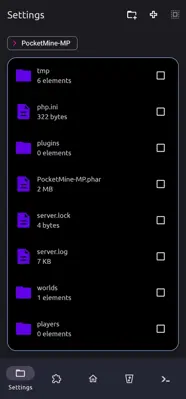 PocketMine-MP android App screenshot 6